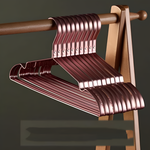 Aluminum Alloy Hangers with Nonslip Design | Lightweight and Durable for Wrinkle-Free Clothes 8