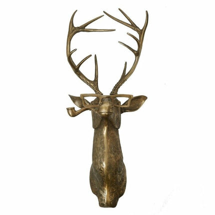 Animal Head Wall Decor | Unique Resin Wall Art with Creative Design | Playful Home Accessories for Character and Charm 1