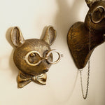 Animal Head Wall Decor | Unique Resin Wall Art with Creative Design | Playful Home Accessories for Character and Charm 10