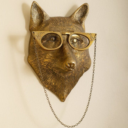 Animal Head Wall Decor | Unique Resin Wall Art with Creative Design | Playful Home Accessories for Character and Charm 11