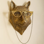Animal Head Wall Decor | Unique Resin Wall Art with Creative Design | Playful Home Accessories for Character and Charm 11