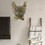 Animal Head Wall Decor | Unique Resin Wall Art with Creative Design | Playful Home Accessories for Character and Charm 2