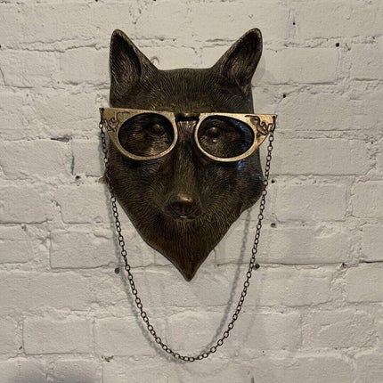 Animal Head Wall Decor | Unique Resin Wall Art with Creative Design | Playful Home Accessories for Character and Charm 5