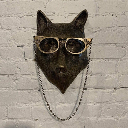 Animal Head Wall Decor | Unique Resin Wall Art with Creative Design | Playful Home Accessories for Character and Charm 5