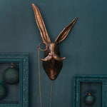 Animal Head Wall Decor | Unique Resin Wall Art with Creative Design | Playful Home Accessories for Character and Charm 6