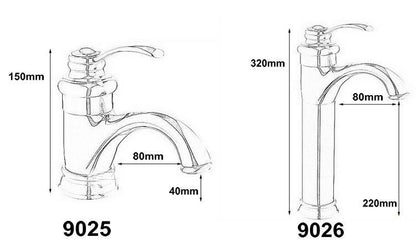 Antique Brass Bathroom Faucet with Leak-Proof Cartridge | Durable Mixer Tap for Versatile Use 3