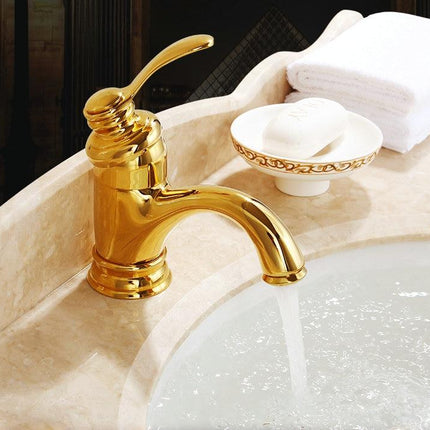Antique Brass Bathroom Faucet with Leak-Proof Cartridge | Durable Mixer Tap for Versatile Use 4