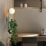 AquaSphere | Stylish Modern Industrial Wall Sconce Planter Lamp 9