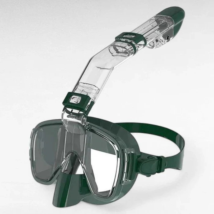 Aquatic Explorer | Full Face Snorkeling Mask with Dry Top System | 180° Panoramic Vision for Effortless Breathing 10