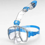 Aquatic Explorer | Full Face Snorkeling Mask with Dry Top System | 180° Panoramic Vision for Effortless Breathing 8