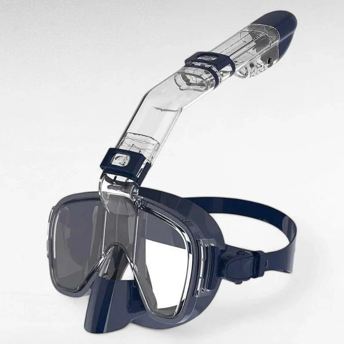Aquatic Explorer | Full Face Snorkeling Mask with Dry Top System | 180° Panoramic Vision for Effortless Breathing 9