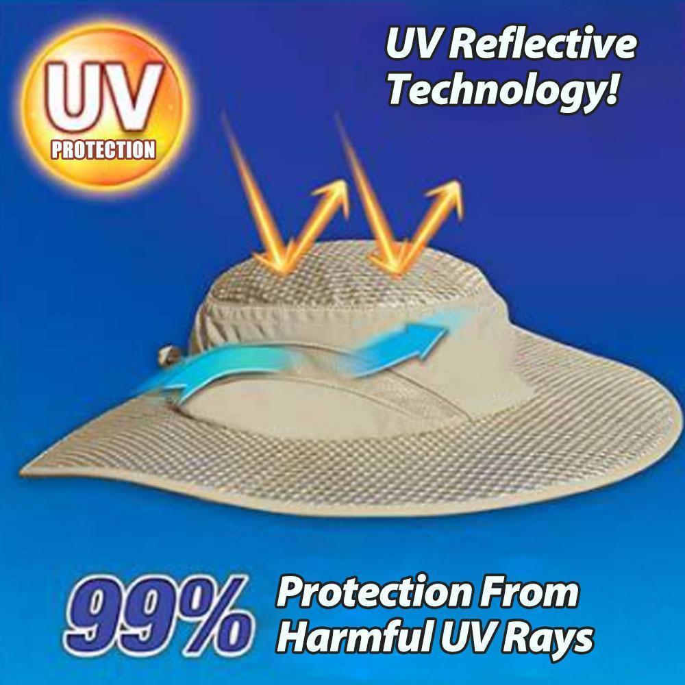 Arctic Hat | Sunscreen Cooling Hat with Evaporative Liner | Stay Cool and Protected 0