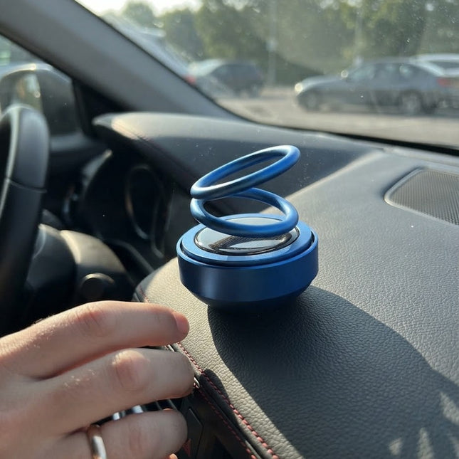 Aromatherapy Diffuser for Car, Solar Powered Car Diffuser for Living Room, Rotating Scent Diffuser for Bathroom