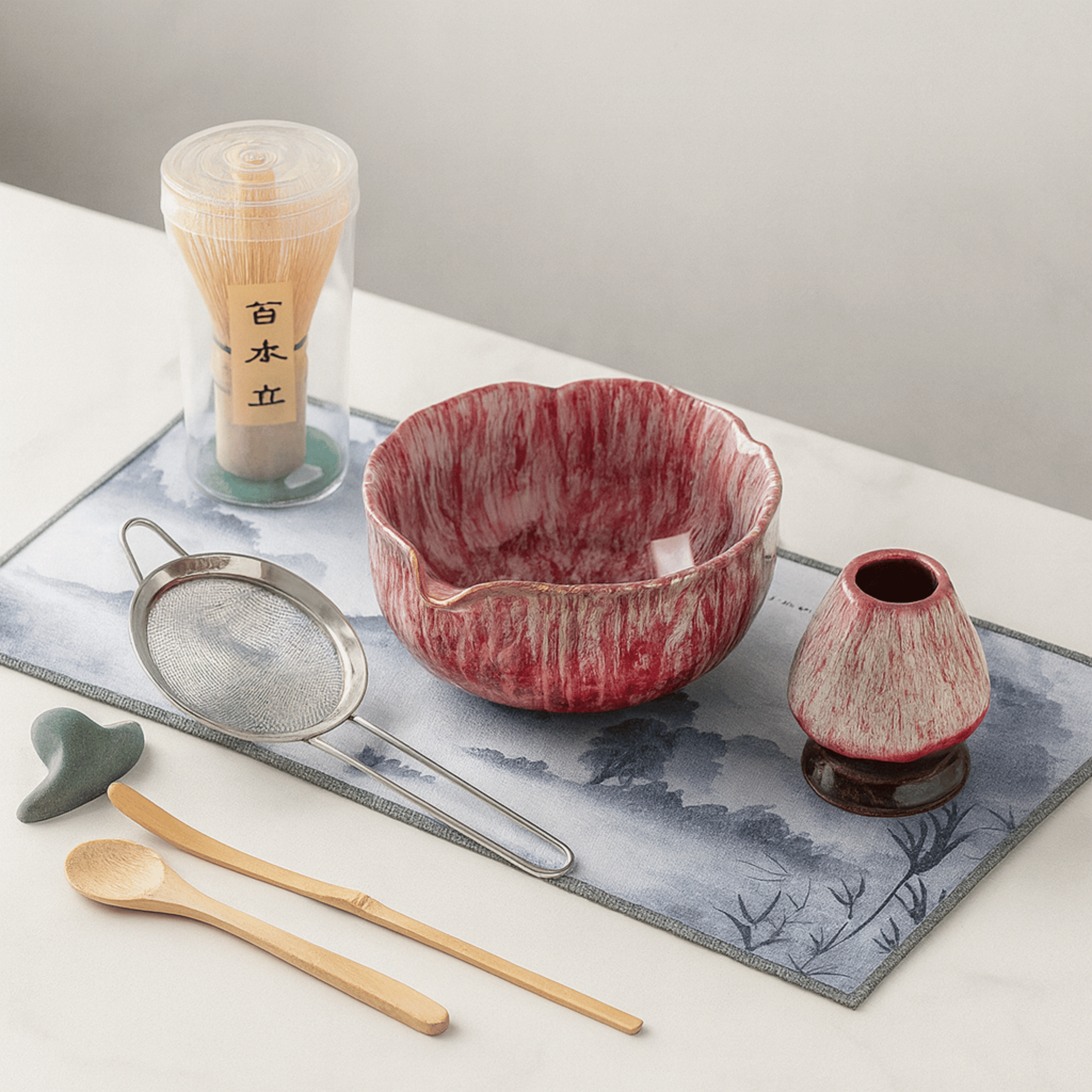 Artisan Matcha Set | Complete Matcha Tea Set with Bamboo Whisk & Bowl | Perfect Gift for Mindful Tea Rituals 0