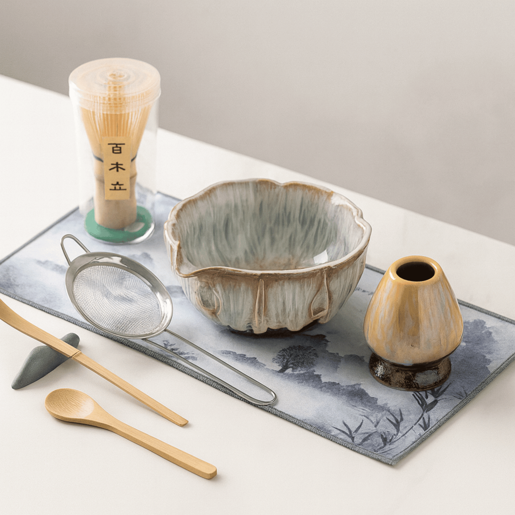 Artisan Matcha Set | Complete Matcha Tea Set with Bamboo Whisk & Bowl | Perfect Gift for Mindful Tea Rituals 1