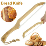 Artisan Slice | Serrated Bread Knife with Ergonomic Wooden Handle for Effortless Slicing 3