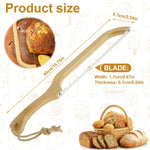 Artisan Slice | Serrated Bread Knife with Ergonomic Wooden Handle for Effortless Slicing 5
