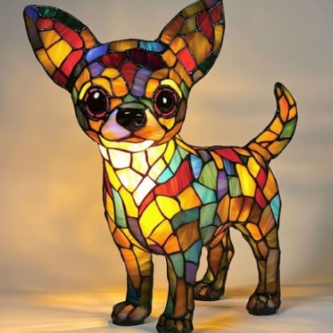 Artistic LED Dog Breed Lamp with Warm Glow | Corgi, Dachshund & Golden Retriever Night Light for Cozy Ambiance 12