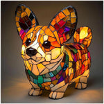 Artistic LED Dog Breed Lamp with Warm Glow | Corgi, Dachshund & Golden Retriever Night Light for Cozy Ambiance 21