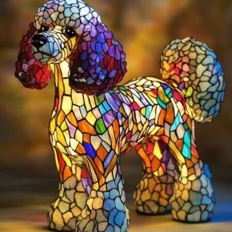 Artistic LED Dog Breed Lamp with Warm Glow | Corgi, Dachshund & Golden Retriever Night Light for Cozy Ambiance 27