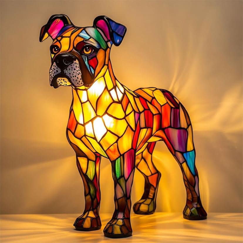Artistic LED Dog Breed Lamp with Warm Glow | Corgi, Dachshund & Golden Retriever Night Light for Cozy Ambiance 6