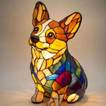 Artistic LED Dog Breed Lamp with Warm Glow | Corgi, Dachshund & Golden Retriever Night Light for Cozy Ambiance 7