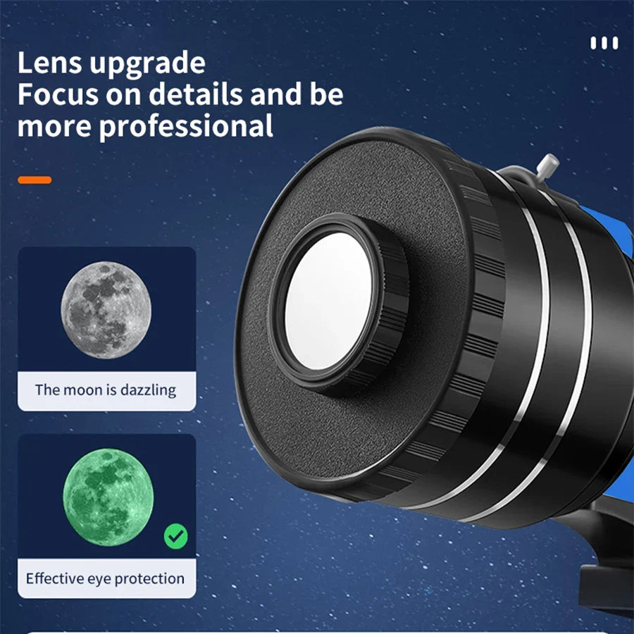 Astronomical Telescope | 150X HD Magnification with Night Vision | Portable Design for Stargazing 5