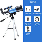 Astronomical Telescope | 150X HD Magnification with Night Vision | Portable Design for Stargazing 8