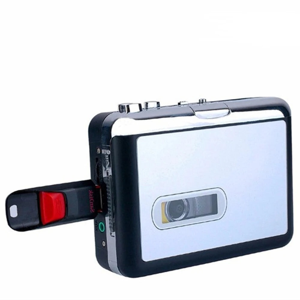 Audio Legacy | Cassette to Digital Converter with USB Recording | Portable Device for Music Preservation 0