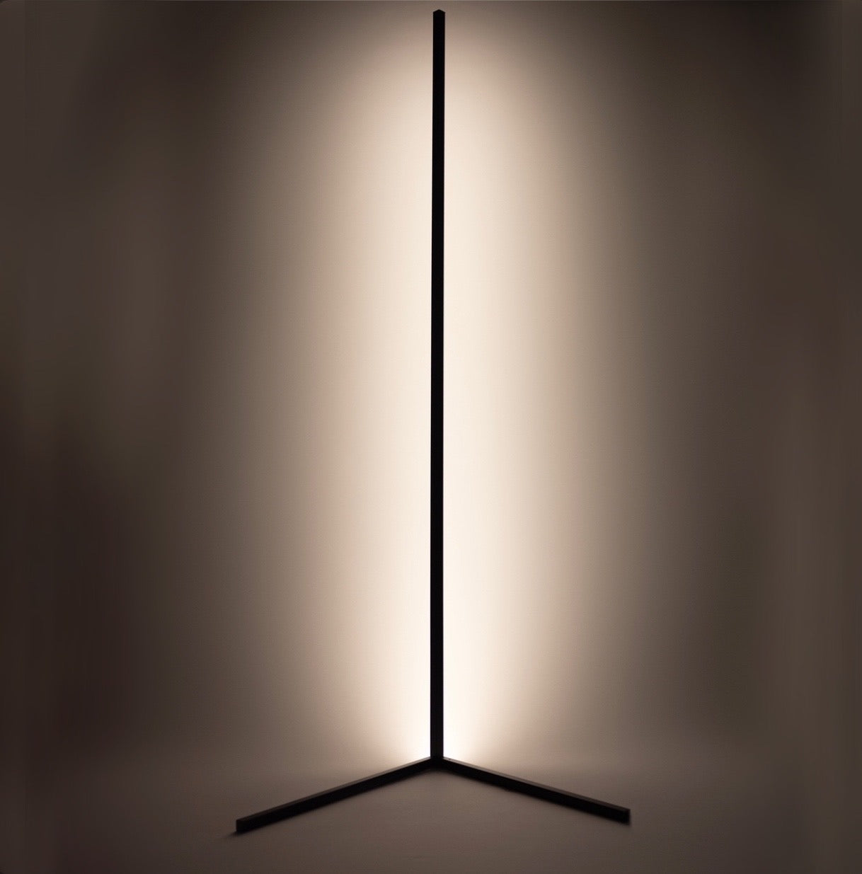AuraEdge | Adjustable RGB Corner Floor Lamp with Dimmable Lighting for Stylish Ambiance 0