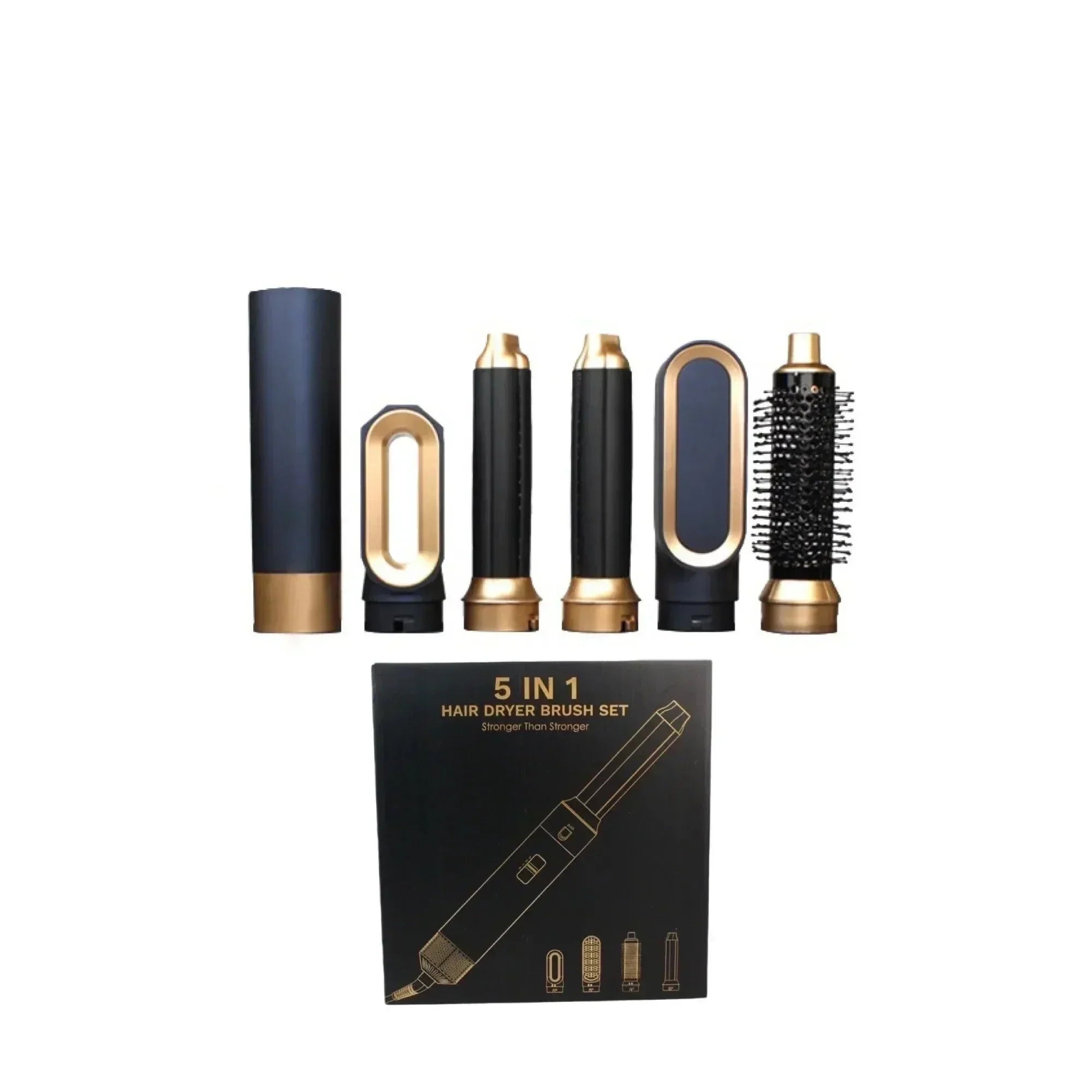 AuraStyle | 5-in-1 Ionic Hair Styler with Adjustable Heat & Interchangeable Attachments | Effortless Versatile Styling Tool 0