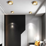 AureaCopper | Sleek Modern Ultra-Thin Flush Mount Ceiling Light 1