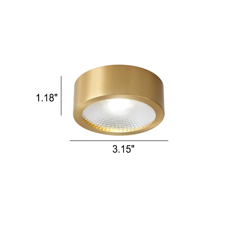 AureaCopper | Sleek Modern Ultra-Thin Flush Mount Ceiling Light 5