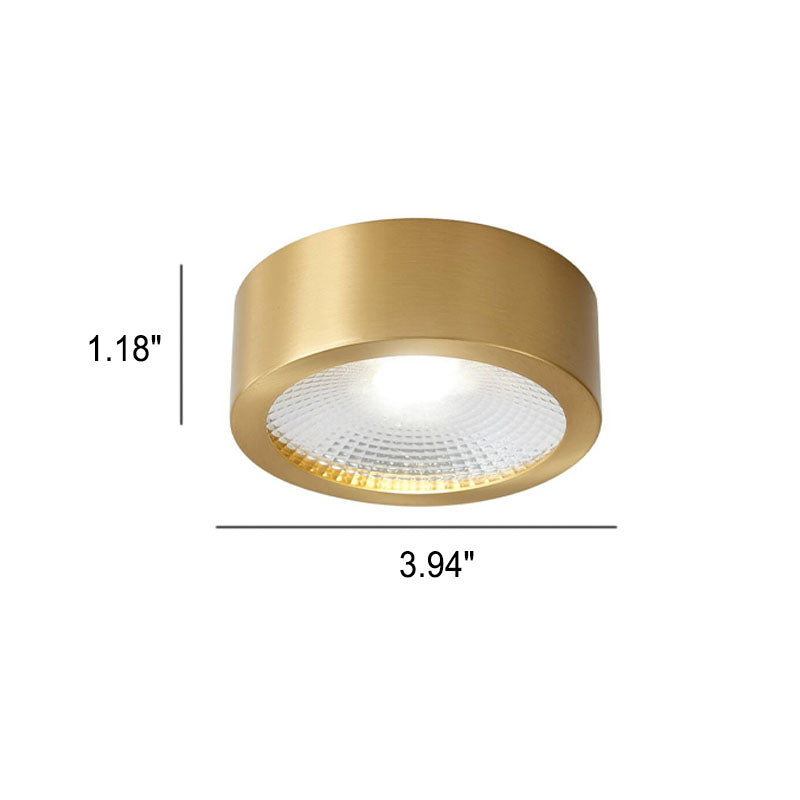 AureaCopper | Sleek Modern Ultra-Thin Flush Mount Ceiling Light 6