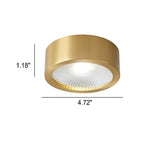 AureaCopper | Sleek Modern Ultra-Thin Flush Mount Ceiling Light 7