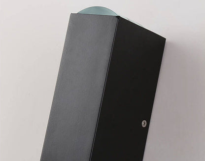 AureaStone | Modern Sleek Black LED Outdoor Wall Sconce Lighting 5