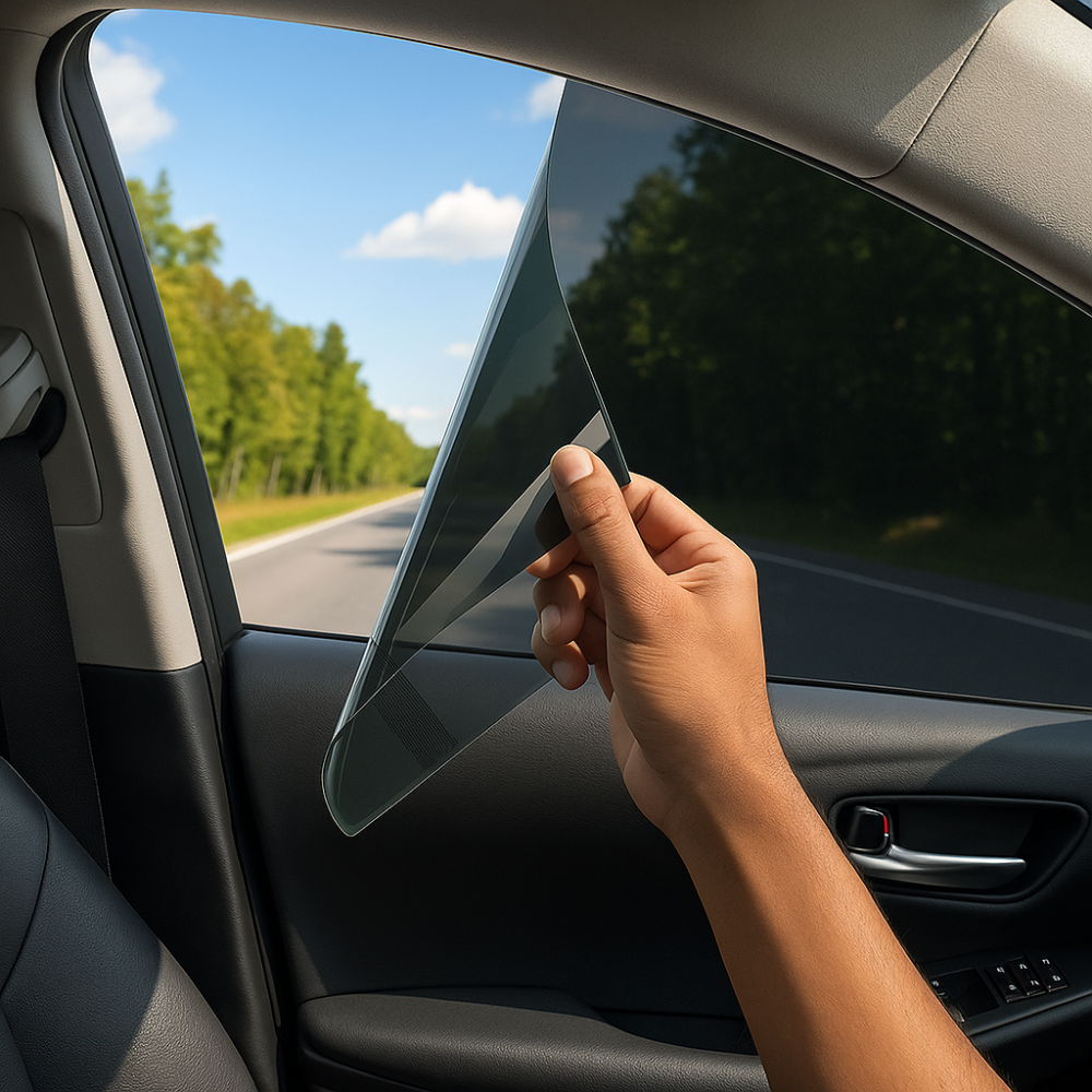 Automotive Window Tint Film | UV & Heat Protection with Easy Application | Universal Fit for Enhanced Comfort 0