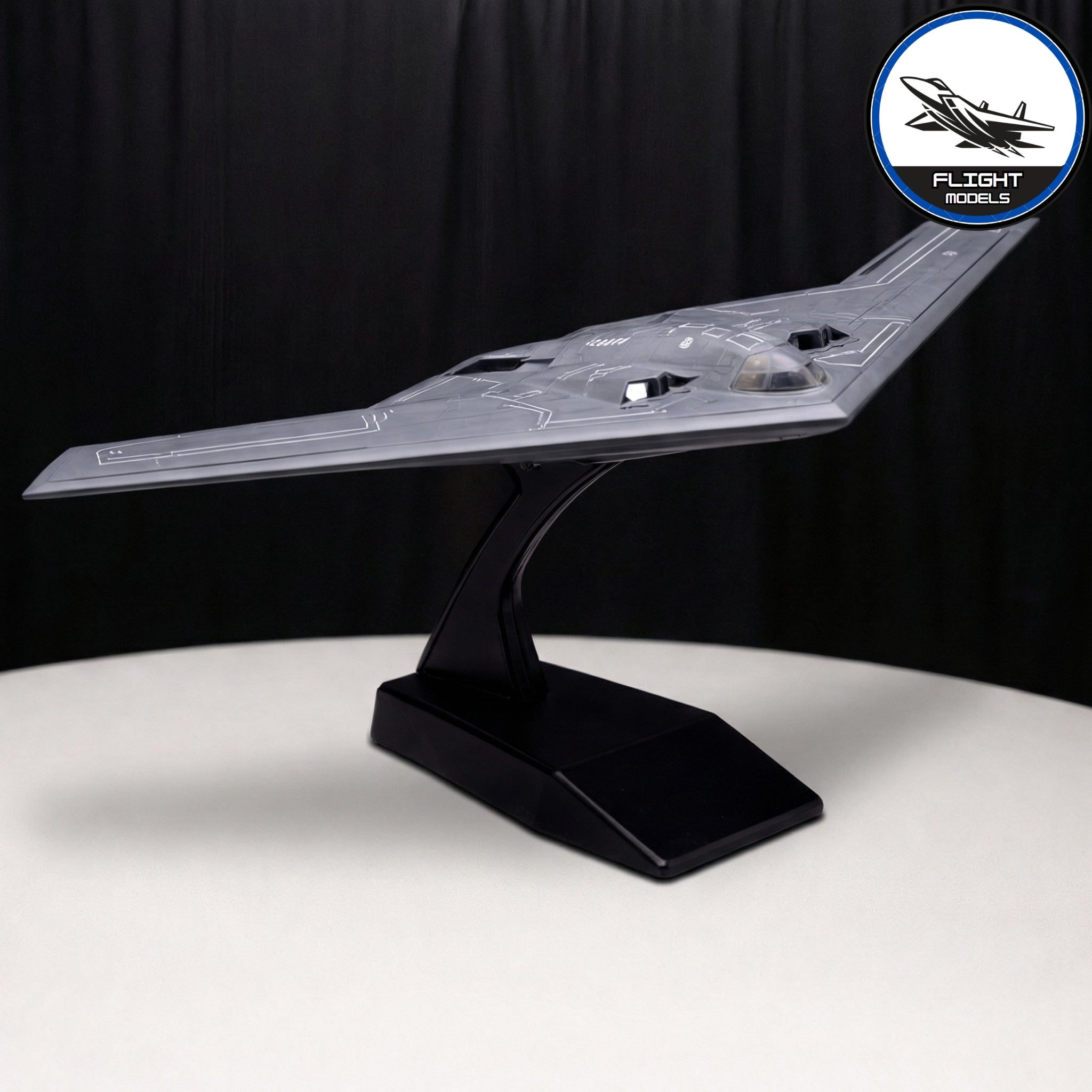 Aviation Collection | Diecast Model Plane with Display Stand | Iconic B-2 Bomber Design for Collectors 0