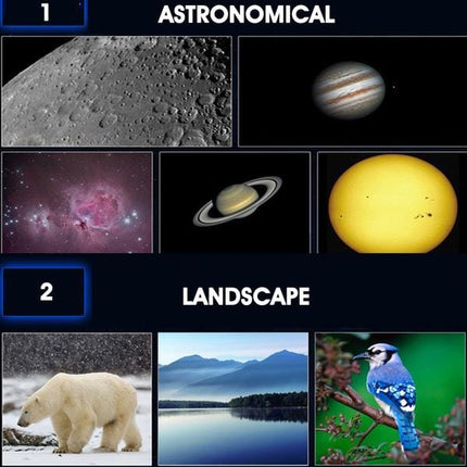 Refractor Telescope with Tripod Phone Adapter and Star Map – image 5