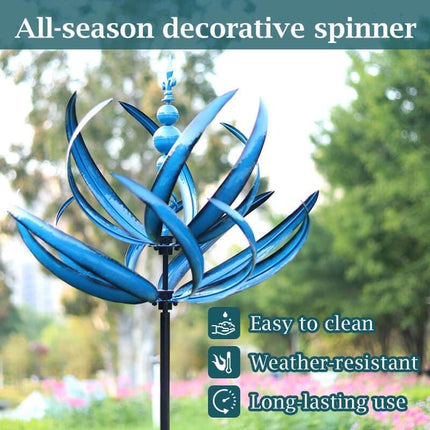 Metal Wind Spinner for Garden and Porch, Yard and Pool – image 7