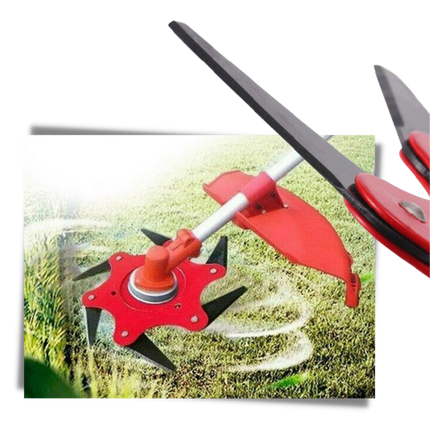 Weed Wacker Blades Trimmer Head with 6 Steel Blades, Brush Cutter Blade – image 6