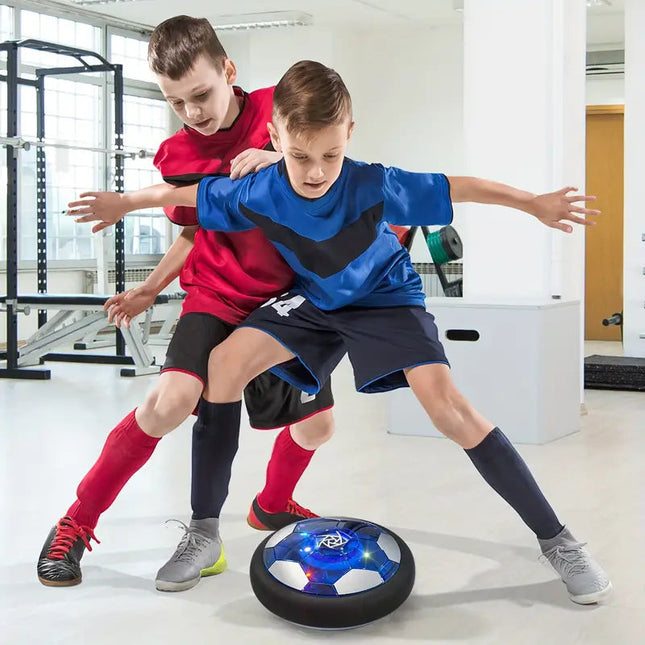 Hover Soccer Ball for Kids, Indoor Soccer Ball with LED Lights, Rechargeable Hover Ball Toy for Indoor Fun