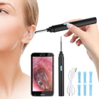 Ear Cleaner with Camera, Earwax Removal Tool with HD WiFi Camera and App, Ear Wax Cleaner with Spoon Tip for Adults