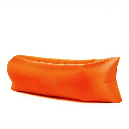 Outdoor Air Lounger, Inflatable Lounger for Beach and Festivals, Camping Air Mattress with Carrying Bag