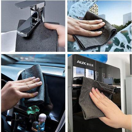 Microfiber Cleaning Cloth for Glass, Lint Free Cloth for Mirrors