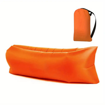 Outdoor Air Lounger, Camping Air Mattress with Carrying Bag – image 5