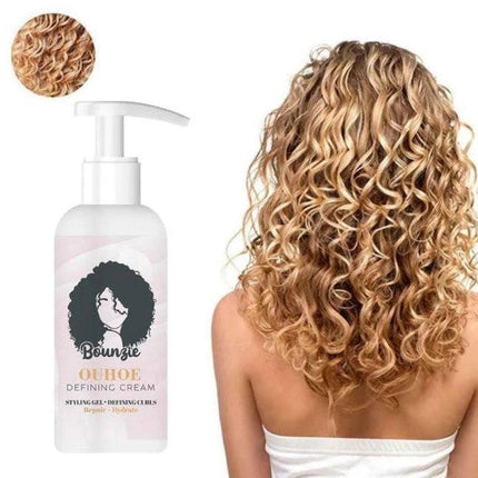 Hair Curling Cream with Argan Oil, Lightweight Curl Cream