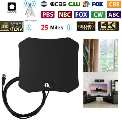 Indoor TV Antenna, Digital TV Antenna for Local Channels