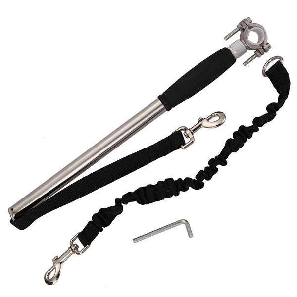 Dog Bike Leash Attachment, Stainless Steel Dog Bicycle Leash