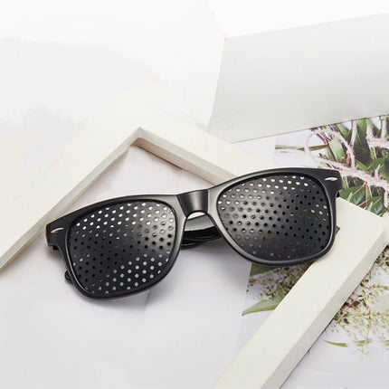 Pinhole Glasses, Eye Fatigue Glasses Side View